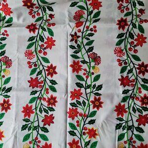 Very Lovely "Christmas in Baltimore" Holiday Fabric 1-1/2 Yards